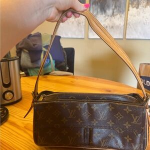 Louis Vuitton Brown Monogram Shoulder Bag